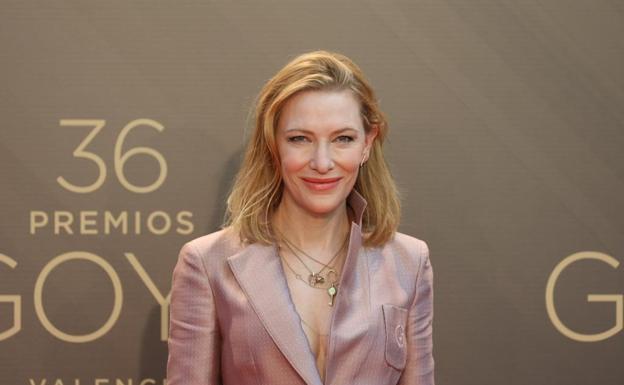 Cate Blanchett: «Estar en Valencia y recibir un Goya significa muchísimo»