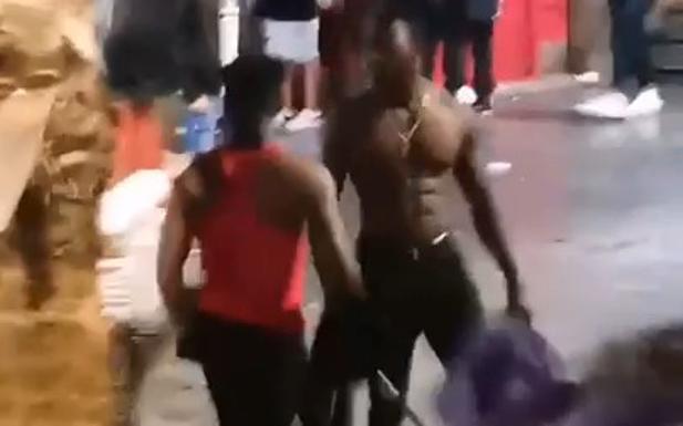 Pelea multitudinaria en una zona de ocio nocturno en Canarias