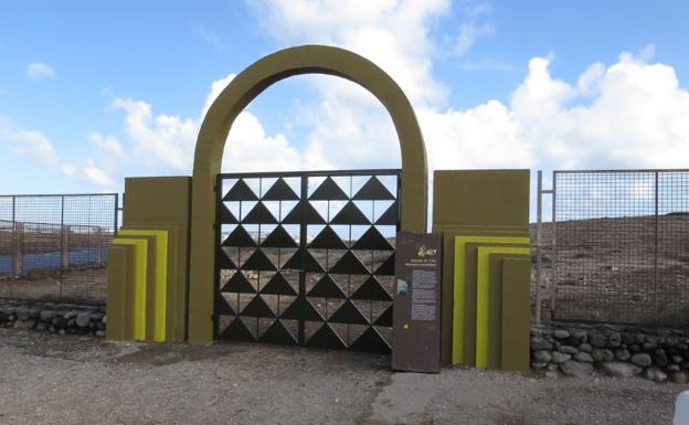 El Cabildo mejora el cerramiento del yacimiento arqueológico de Tufia