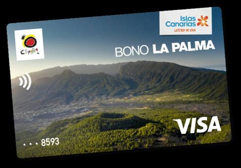 Abierto el plazo para solicitar los Bonos Turísticos La Palma