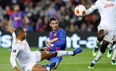 El Barça perdona al Nápoles en el Camp Nou