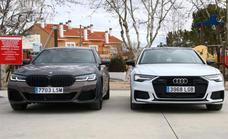 Audi A6 55 TFSIe vs. BMW 545e: probamos las versiones híbridas enchufables