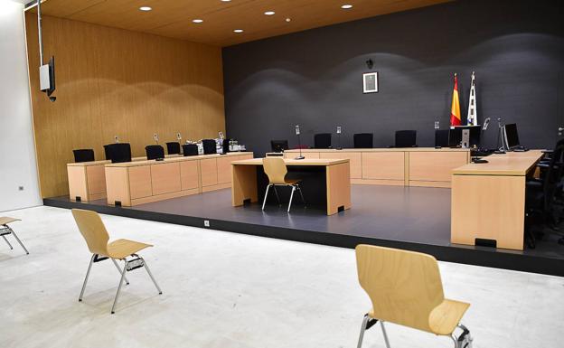 Imagen de una sala de la Audiencia Provincial de Las Palmas. /Juan Carlos Alonso