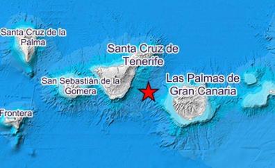 Terremoto entre Gran Canaria y Tenerife