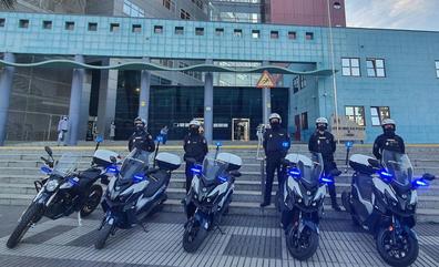 La Policía Nacional refuerza su parque móvil en Canarias con 26 motocicletas