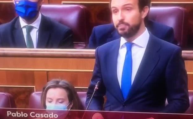Así se despidió Pablo Casado en el Congreso