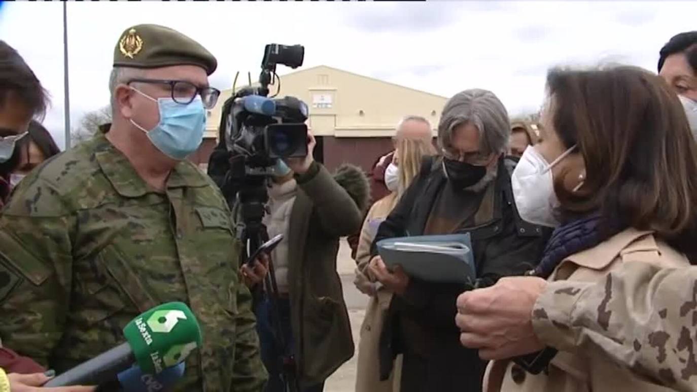 España envía 20 toneladas con material de defensa para Ucrania en dos aviones