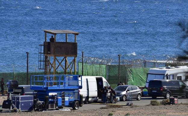 El aeroclub se transforma en Guantánamo