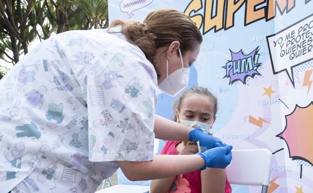 Canarias es la cuarta comunidad con menor cobertura vacunal contra la covid en la población pediátrica