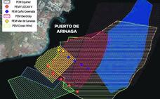 Doce proyectos eólicos se apelotonan en las aguas entre Arinaga y Tarajalillo