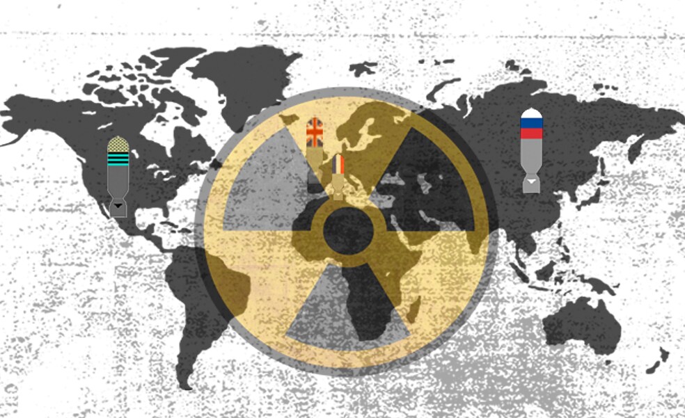 ¿Cuántas armas nucleares tiene Rusia frente a la OTAN?