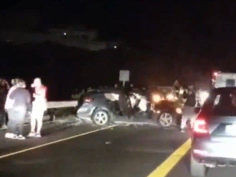 Un choque frontal en La Guancha se salda con dos víctimas mortales y cuatro heridos