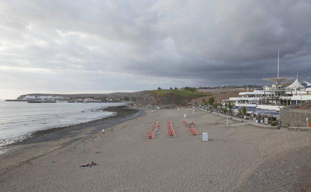 Herido por un corte en el cuello en una pelea en Meloneras