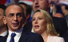 La sobrina de Marine Le Pen se une a la campaña de Éric Zemmour