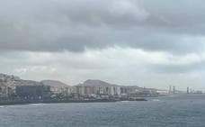 Lluvias débiles este lunes en Canarias