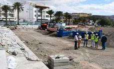 La rehabilitación de la playa de El Perchel, en Mogán, estará lista en verano