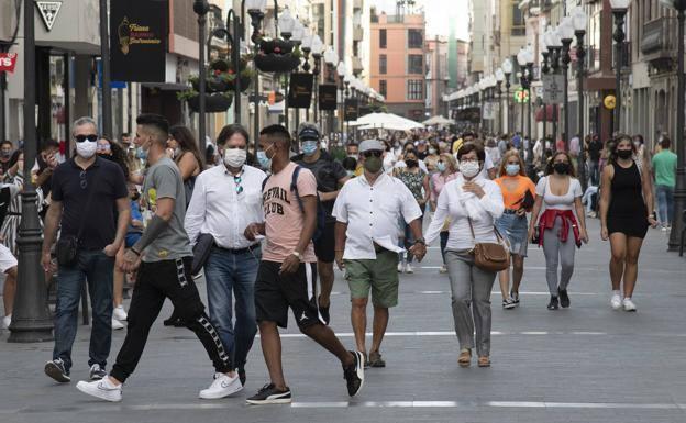 Canarias notifica una muerte y 1.774 casos nuevos de covid