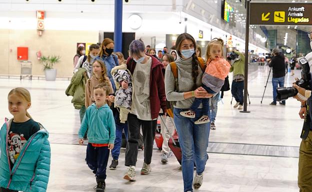 La Oliva, refugio de las bombas rusas para 16 huérfanos