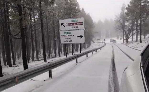 Los mejores vídeos de la cumbre nevada de Gran Canaria