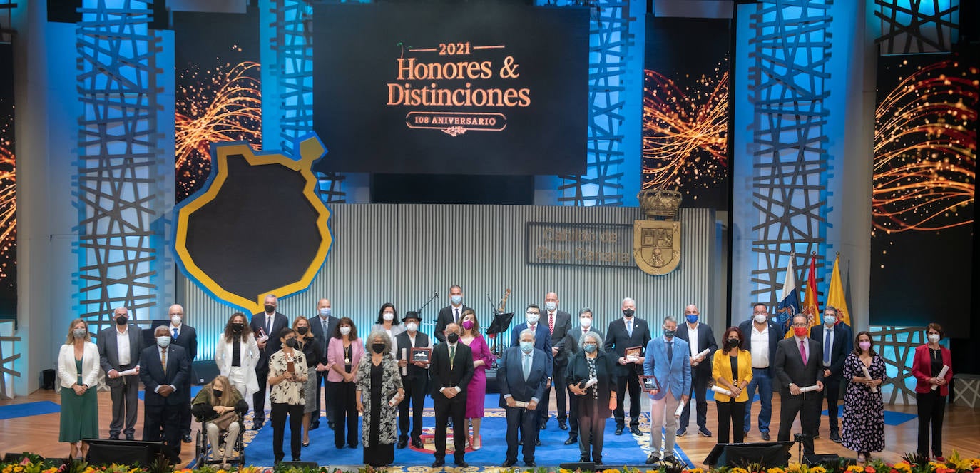 Directo: Entrega de Honores y Distinciones del Cabildo de Gran Canaria 2022