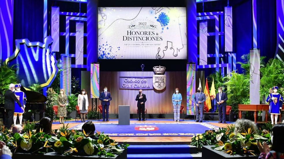 Entrega de Honores y Distinciones del Cabildo de Gran Canaria 2022