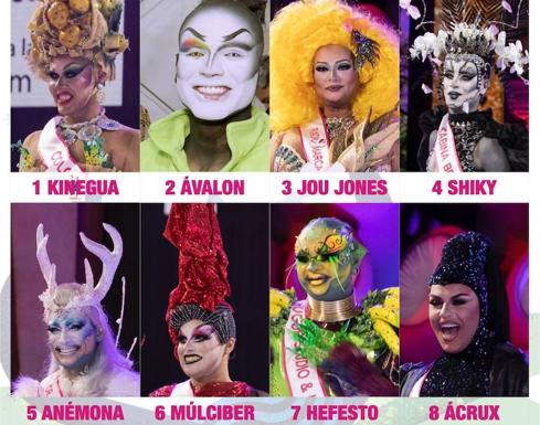 Conozca a los candidatos a Drag Queen del Carnaval de Las Palmas de Gran Canaria