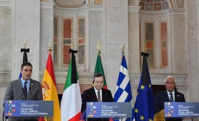 Sánchez plantea junto a Italia, Portugal y Grecia una respuesta a la crisis energética