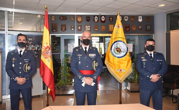 Toma de posesión del jefe del Centro Coordinador de Salvamento Aeronáutico de Canarias