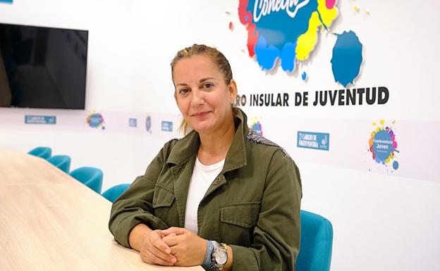 María Saavedra Hierro, responsable insular de Educación y Juventud. / JAVIER MELIÁN / ACFI PRESS