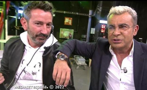 David Valldeperas y Jorge Javier Vázquez, este jueves 24 de marzo en 'Sálvame'/Telecinco