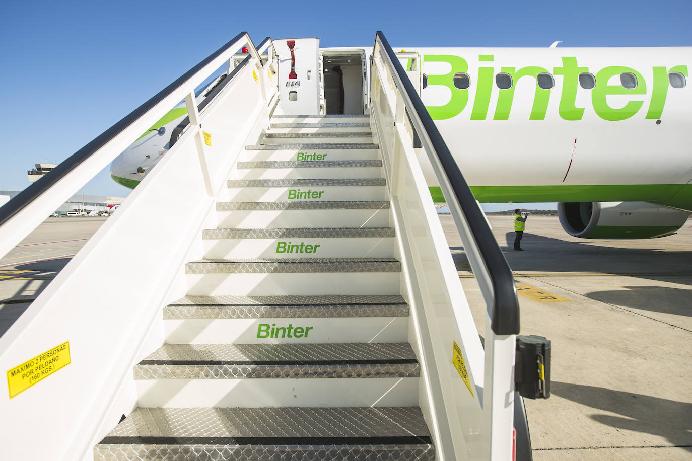 Binter cancela siete vuelos a La Palma por meteorología adversa