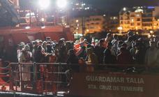 Un nuevo rescate en Lanzarote cierra un fin de semana con 289 llegadas a Canarias