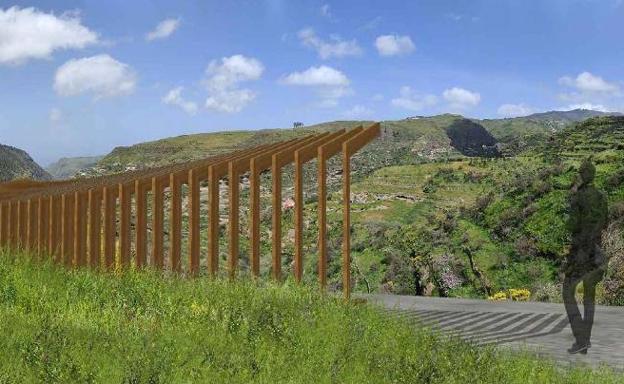 La mejora del entorno de Risco Caído, la primera obra que licitará el Instituto