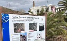 San Bartolomé mejora la red de senderos