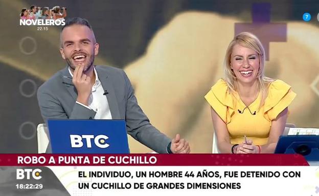 «Oleada de rabos», el error viral de un presentador de televisión