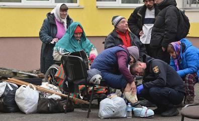 Rusia 'filtra' en campamentos a los civiles ucranianos evacuados