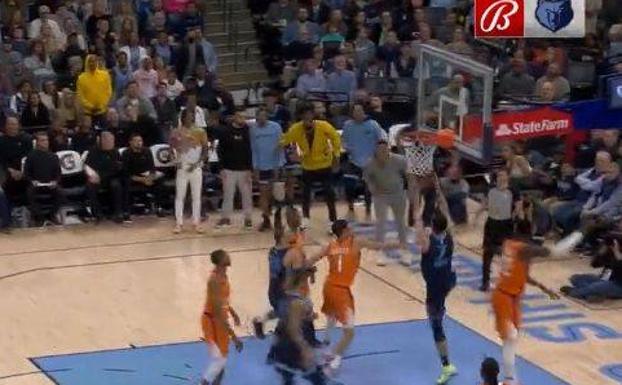 Santi Aldama brilla en el triunfo de los Memphis Grizzlies