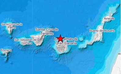 Terremoto en la costa norte de Gran Canaria