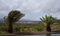 El sureste de Gran Canaria recibe el mal tiempo con lluvia y viento