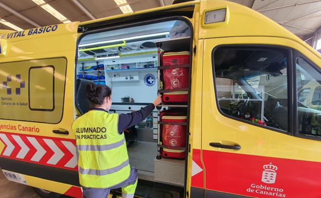 Aulas prácticas en las ambulancias