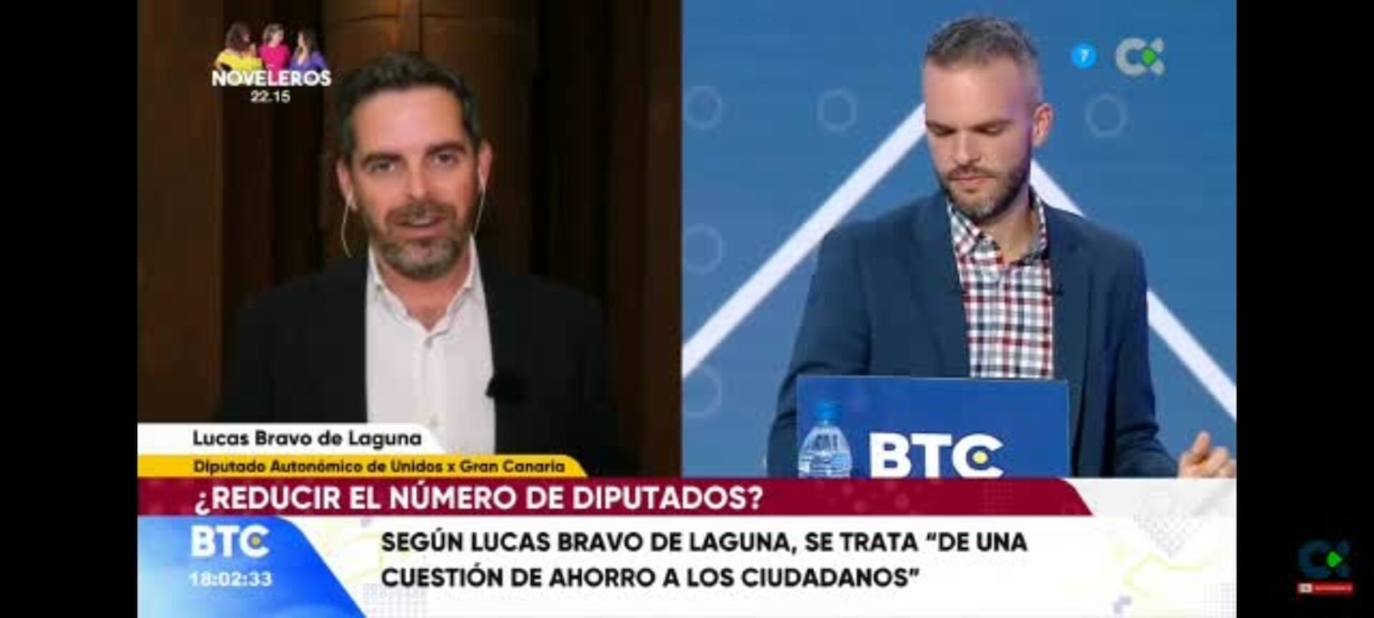 Lucas Bravo de Laguna insiste en reducir escaños en el Parlamento de Canarias