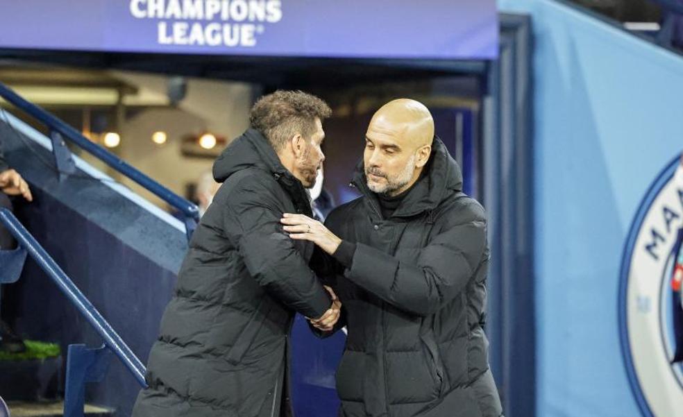 El Etihad destapó el pulso real entre Guardiola y el Cholo