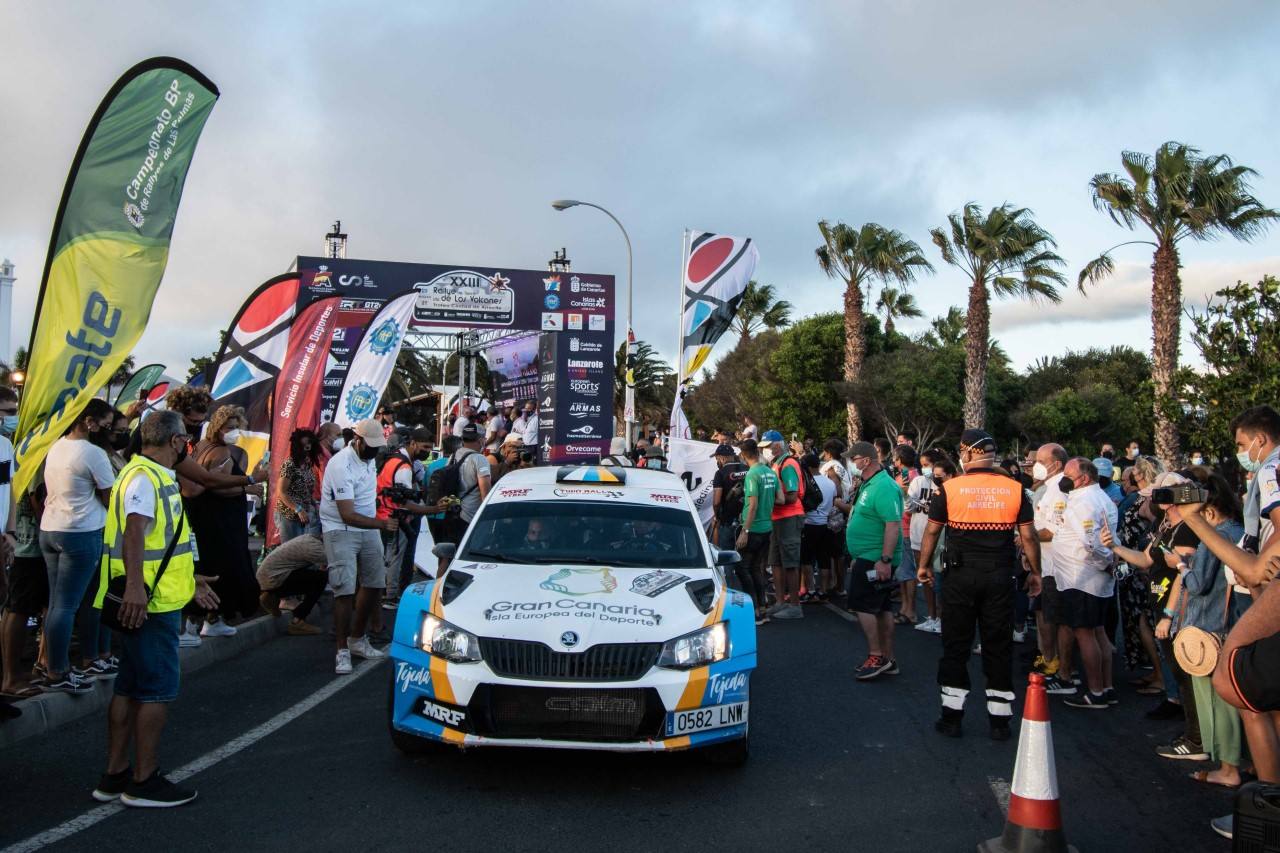 Arrecife, protagonista en el Rally Isla de Los Volcanes