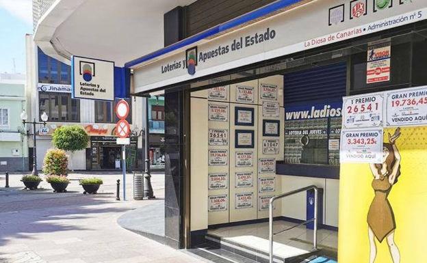 El primer premio de la Lotería Nacional cae en Canarias