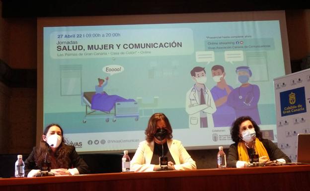 Press conference on the occasion of the presentation of the conference 'Health, women and communication. 