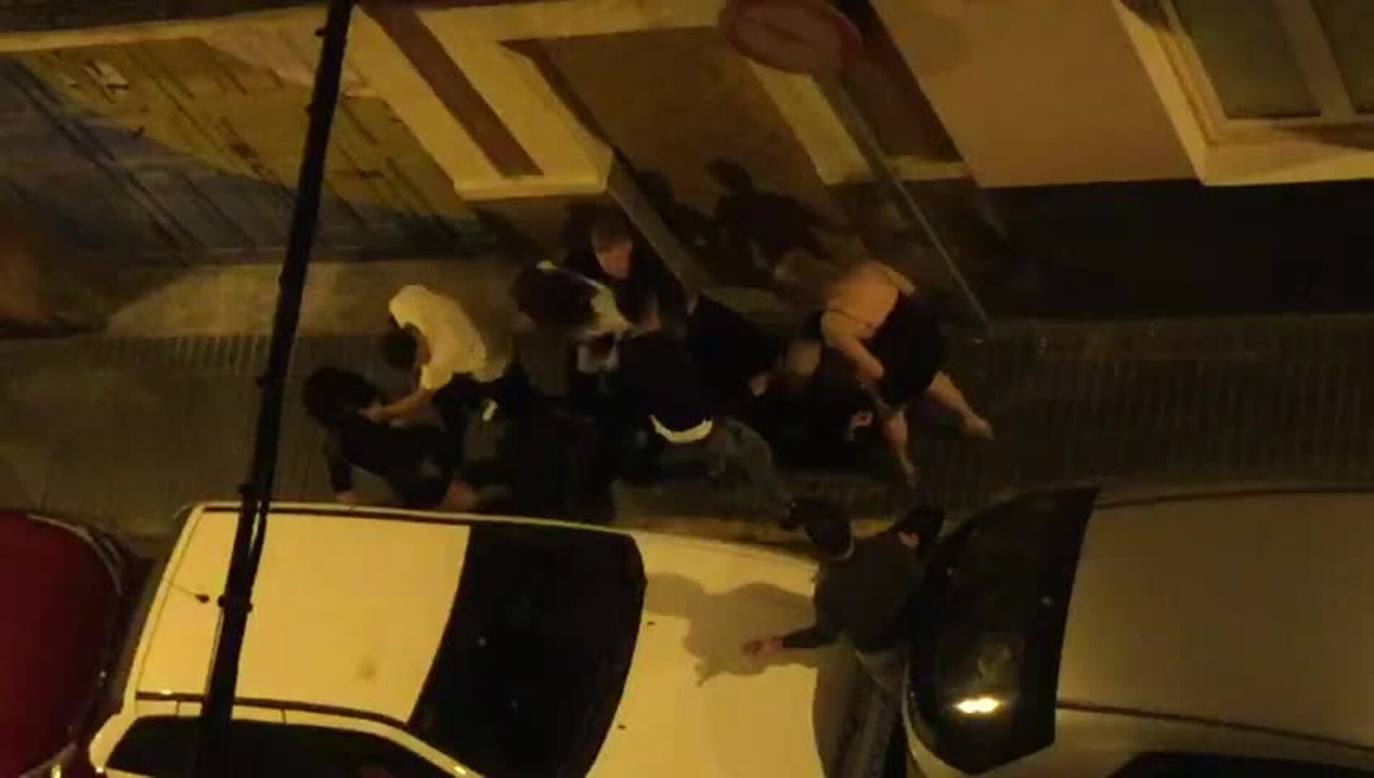 Pelea entre jóvenes en el entorno de la plaza Farray