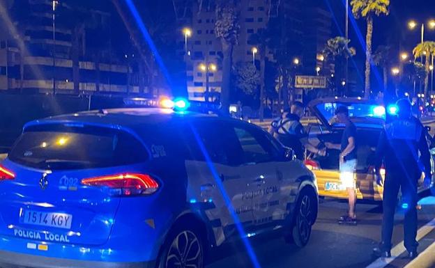 Circulaba a gran velocidad en la autovía y dio positivo