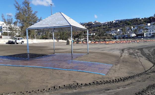 Las playas del sur de Gran Canaria dan la bienvenida a la Semana Santa