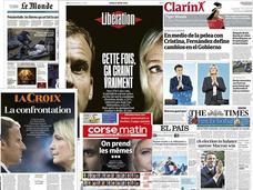 Así cuenta la prensa internacional los resultados de las elecciones en Francia