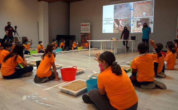Arqueología para niños en el Museo Canario